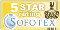 Sofotex 5 Star Rated !
